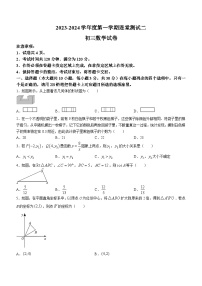 广东省茂名市祥和中学2023-2024学年九年级上学期月考数学试题(无答案)