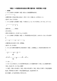 专题2.14线段的有关综合计算大题专练（培优强化30题）-2023-2024学年七年级数学上学期高效复习秘籍（苏科版）