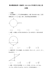 期末模拟测试卷（拔高卷）2023-2024学年九年级数学上册人教版