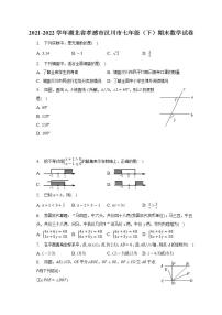 湖北省孝感市汉川市2021-2022学年七年级下学期期末考试数学试题