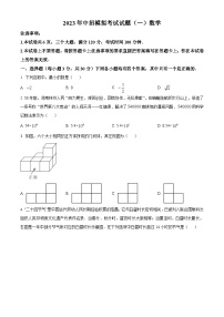 2023年河南省安阳市中考一模数学试题