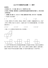 2023年河南省安阳市中考一模数学试题