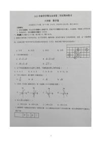 云南省文山州文山市第二学区2023-2024学年上学期八年级期末 数学试卷