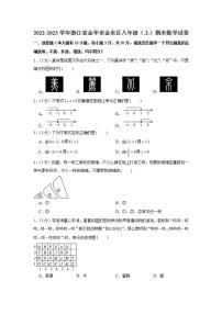 2022-2023学年浙江省金华市金东区八年级（上）期末数学试卷