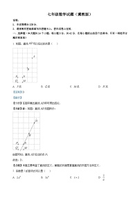 河北省邢台市经济开发区2022-2023学年七年级上学期期末数学试题答案