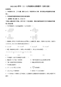 河南省焦作市博爱县2022-2023学年七年级上学期期末数学试题