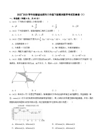 2022~2023学年安徽省合肥市八年级下册期末数学考试仿真卷（1）