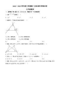 江西省九江市都昌县2022-2023学年七年级下学期期末数学试题