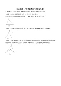 专题11 压轴题（平行线的性质与判定提升题）-2023-2024学年七年级数学上册期末选填解答压轴题必刷专题训练（华师大版）