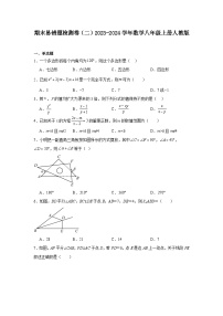 期末易错题检测卷（二）2023-2024学年数学八年级上册人教版