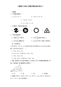 2023--2024学年人教版八年级上册数学期末综合练习二