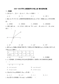 2023—2024学年人教版数学七年级上册+期末拔高试题