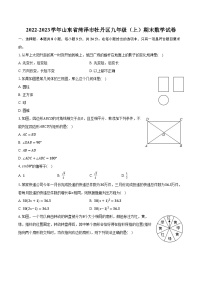 2022-2023学年山东省菏泽市牡丹区九年级（上）期末数学试卷（含解析）