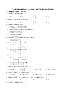 广东省汕头市潮阳2022-2023学年七年级下册期末考试数学试卷