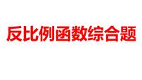 2024省河南中考数学微专题复习：反比例函数综合题+课件