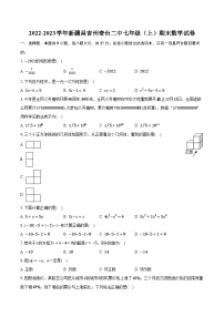 2022-2023学年新疆昌吉州奇台二中七年级（上）期末数学试卷(含解析）