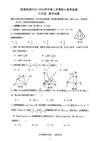 广东省佛山市南海区桂城街道中学九年级第三次月考数学试卷