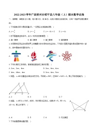 2022-2023学年广西贺州市昭平县八年级（上）期末数学试卷（含解析）