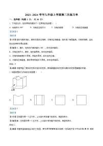 河南省郑州市郑州经济技术开发区实验中学2023-2024学年九年级上学期期末数学试题