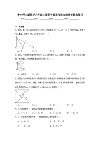 华东师大版数学八年级上册第十四章勾股定理章节拔高练习