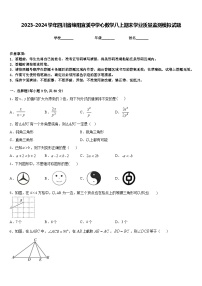 2023-2024学年四川省绵阳宜溪中学心数学八上期末学业质量监测模拟试题含答案