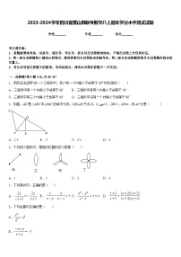 2023-2024学年四川省营山县联考数学八上期末学业水平测试试题含答案