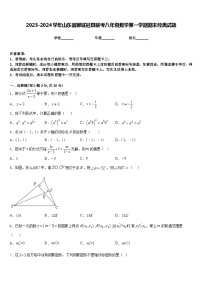 2023-2024学年山东省聊城冠县联考八年级数学第一学期期末经典试题含答案