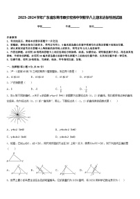 2023-2024学年广东省东莞市寮步宏伟中学数学八上期末达标检测试题含答案