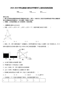 2023-2024学年山西省太原志达中学数学八上期末达标测试试题含答案