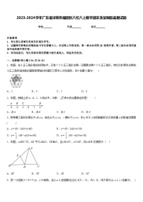 2023-2024学年广东省深圳市福田区八校八上数学期末质量跟踪监视试题含答案