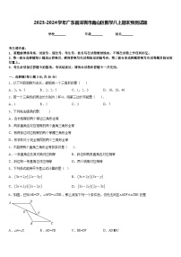 2023-2024学年广东省深圳市南山区数学八上期末预测试题含答案