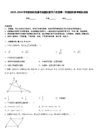 2023-2024学年新疆吐鲁番市高昌区数学八年级第一学期期末联考模拟试题含答案