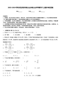 2023-2024学年河北武安市西土山乡西土山中学数学八上期末考试试题含答案