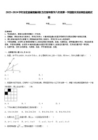 2023-2024学年湖北省襄阳襄州区五校联考数学八年级第一学期期末质量跟踪监视试题含答案