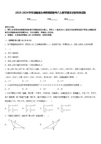 2023-2024学年湖南省永州祁阳县联考八上数学期末达标检测试题含答案