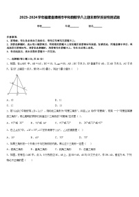 2023-2024学年福建省漳州市平和县数学八上期末教学质量检测试题含答案