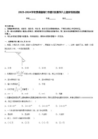 2023-2024学年贵州省铜仁市碧江区数学八上期末检测试题含答案