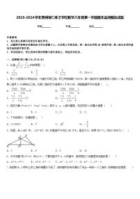 2023-2024学年贵州铜仁伟才学校数学八年级第一学期期末监测模拟试题含答案