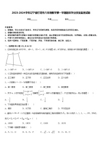 2023-2024学年辽宁省灯塔市八年级数学第一学期期末学业质量监测试题含答案