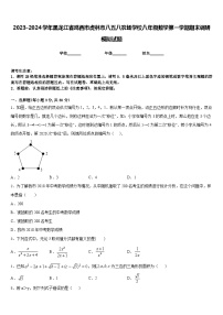 2023-2024学年黑龙江省鸡西市虎林市八五八农场学校八年级数学第一学期期末调研模拟试题含答案