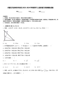 内蒙古巴彦淖尔市名校2023-2024学年数学八上期末复习检测模拟试题含答案