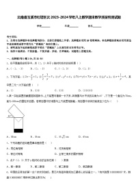 云南省玉溪市红塔区云2023-2024学年八上数学期末教学质量检测试题含答案