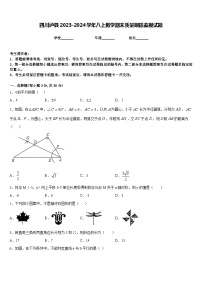 四川泸县2023-2024学年八上数学期末质量跟踪监视试题含答案