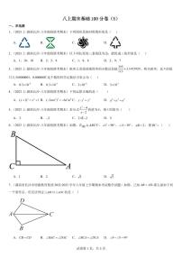 长沙四大名校八上期末基础100分卷（5）