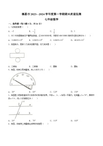 吉林省长春市德惠市2023-2024学年七年级上学期期末数学试题