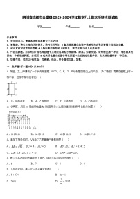 四川省成都市金堂县2023-2024学年数学八上期末质量检测试题含答案