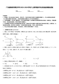 广东省惠州市第五中学2023-2024学年八上数学期末学业质量监测模拟试题含答案