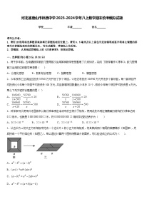 河北省唐山市林西中学2023-2024学年八上数学期末统考模拟试题含答案