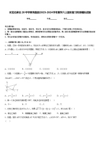 河北石家庄28中学教育集团2023-2024学年数学八上期末复习检测模拟试题含答案