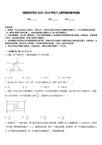 河西成功学校2023-2024学年八上数学期末联考试题含答案